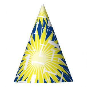 Chapeaux De Fêtes Onederderful Cute coloré 1er anniversaire fête