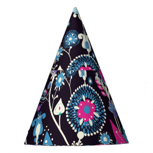 Chapeaux De Fêtes Paisley moderne : motif traditionnel oriental.