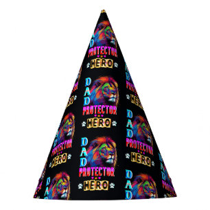 Chapeaux De Fêtes Papa Protector Hero