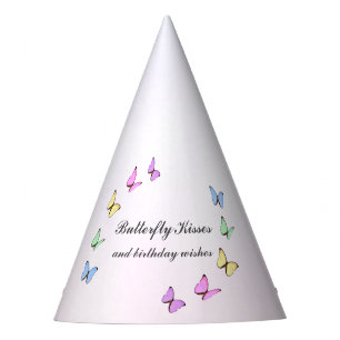 Chapeaux De Fêtes Papillons colorés Anniversaire