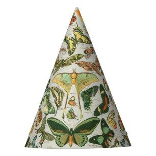 Chapeaux De Fêtes Papillons Vintages papillons d'antiquités Art
