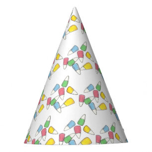 Chapeaux De Fêtes Pastel Panier de Pâques Bonbons Corn Candycorn Can