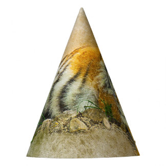 Chapeaux De Fêtes Peinture sur tigre