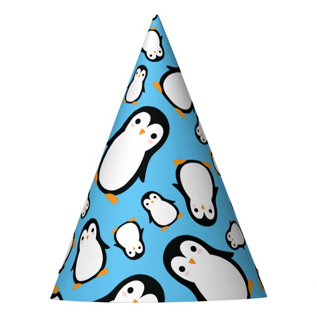 Chapeaux De Fêtes Penguin Cute hiver 1er anniversaire Casquettes (Devant)