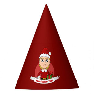 Chapeaux De Fêtes Personnalisé Noël fille casquette de la fête
