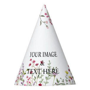 Chapeaux De Fêtes Personnalisé Personnalisé Votre Propre Photo & Tex