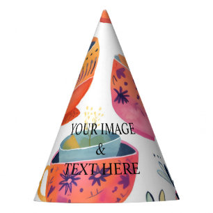 Chapeaux De Fêtes Personnalisé Personnalisé Votre Propre Photo & Tex