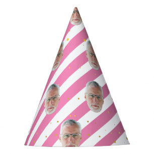 Chapeaux De Fêtes Personnalisé Visage Joyeux Anniversaire Décoration
