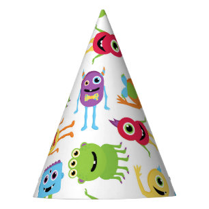 Chapeaux De Fêtes Petit casquette mignon de partie de monstres