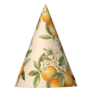 Chapeaux De Fêtes Petite cutie agrumes thème anniversaire