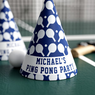 Chapeaux De Fêtes Ping Pong Paddle Motif Casquette
