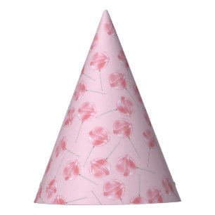 Chapeaux De Fêtes Pink Lollipop