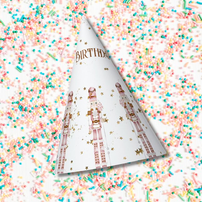 Chapeaux De Fêtes Pink Nutcracker hiver Anniversaire Casquette de fê (Créateur téléchargé)