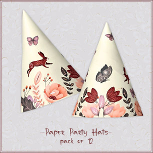 Chapeaux De Fêtes Pipe de lapin d'art populaire de porc doux Hygge f