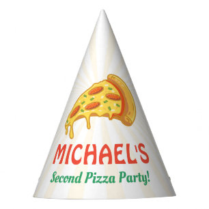 Chapeaux De Fêtes Pizza Casquette de fête d'anniversaire