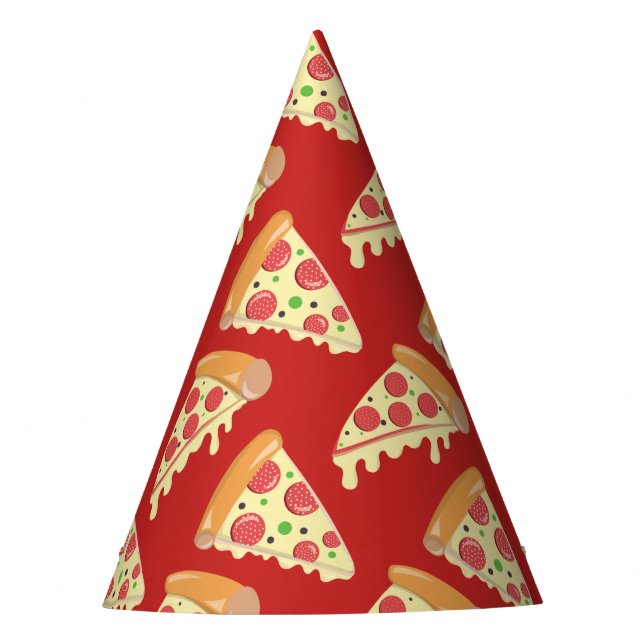 Chapeaux De Fêtes Pizza fête d'anniversaire (Devant)