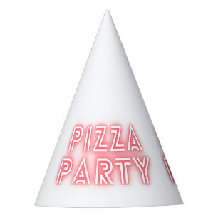 Chapeaux De Fêtes Pizza Party Simple