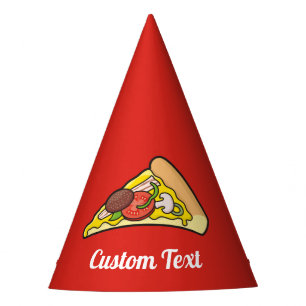 Chapeaux De Fêtes Pizza slice
