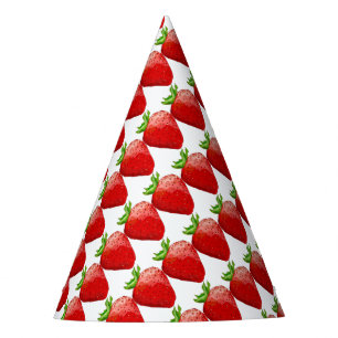Chapeaux De Fêtes Plaisir d'été de fraise