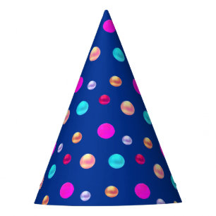Chapeaux De Fêtes Points multicolores