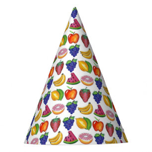 Chapeaux De Fêtes Pomme Banane citron citron Lime Raisins Fruit Berr