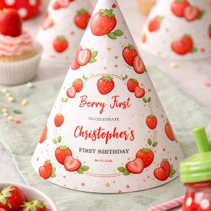Chapeaux De Fêtes Premier anniversaire de Berry Premier anniversai