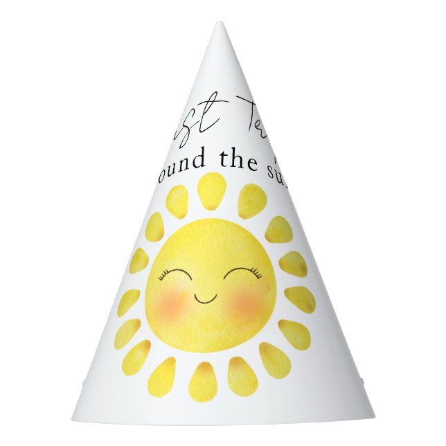 Chapeaux De Fêtes Premier tour autour du Soleil 1er anniversaire  (Devant)
