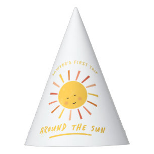 Chapeaux De Fêtes Premier Tour Autour du Soleil Enfants 1er Annivers