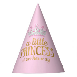 Chapeaux De Fêtes Princesse Baby shower Rose Gold Silver Tiara Party