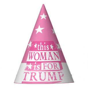 Chapeaux De Fêtes pro Trump - Femme rose pour le Casquette du parti 