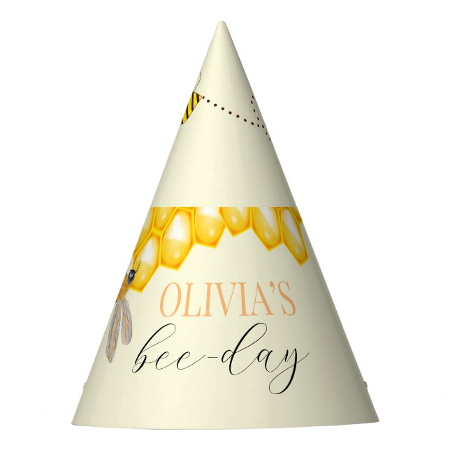 Chapeaux De Fêtes Quel que soit l'âge, le thème de l'abeille (Devant)
