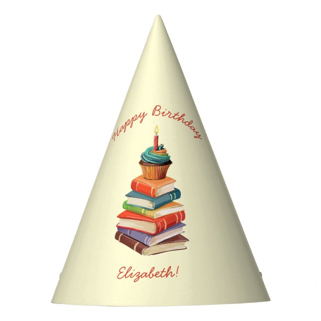 Chapeaux De Fêtes Réserver Anniversaire Enfants Lecture (Devant)