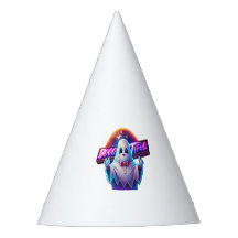 Rétro Cute Halloween Ghost Artwork - Neon