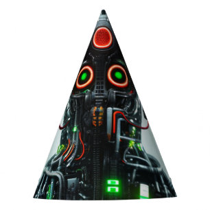 Chapeaux De Fêtes Robot 5 casquettes