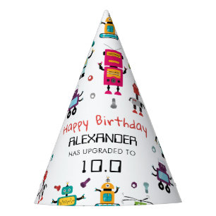 Chapeaux De Fêtes Robots colorés mignons Robot pour enfants fête d'a
