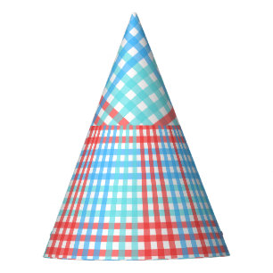 Chapeaux De Fêtes Rocket Pop, Petit Plaid