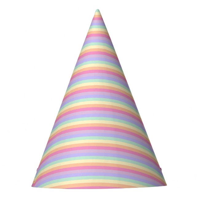 Chapeaux De Fêtes Rose Bleu Vert violet Jaune couleur Modèle (Devant)