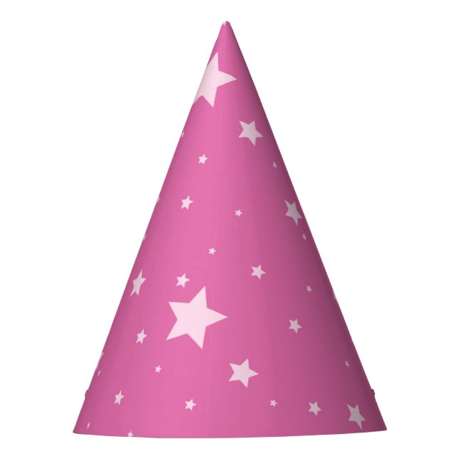 Chapeaux De Fêtes Rose Fairy Stars Fille Anniversaire Casquette de f (Devant)