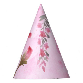 Chapeaux De Fêtes Rosebuds, pois : floral d'été.