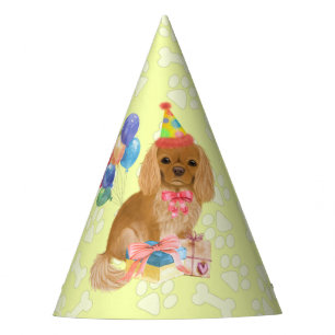 Chapeaux De Fêtes Ruby Cavalier King Charles Spaniel Anniversaire