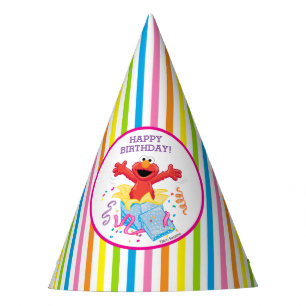 Chapeaux De Fêtes Rue Sésame Anniversaire d'Elmo Girl