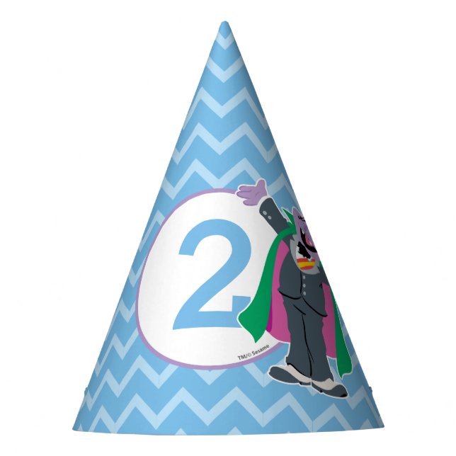 Chapeaux De Fêtes Rue Sésame | Count von Count Anniversaire (Devant)