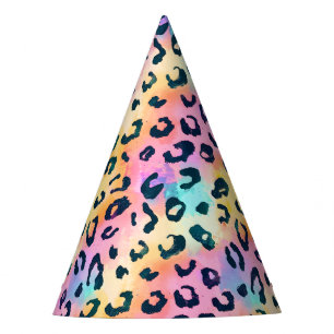 Chapeaux De Fêtes Safari moderne Animaux Imprimer Anniversaire