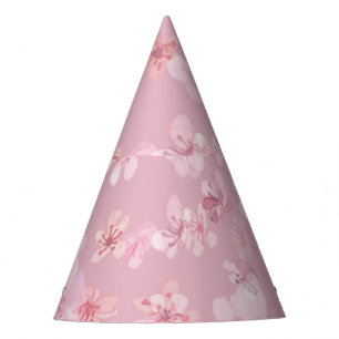 Chapeaux De Fêtes Sakura Flower Cherry Aquarelle Texture