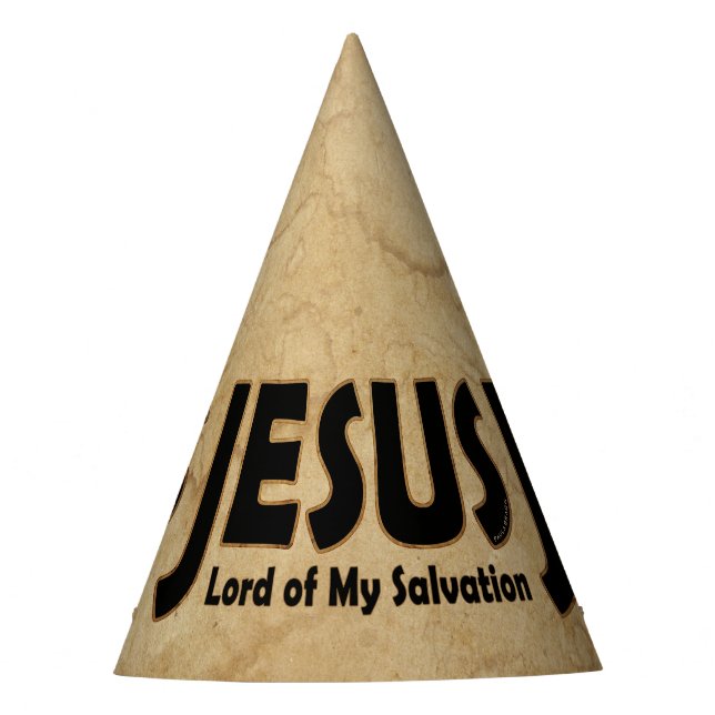 Chapeaux De Fêtes Seigneur de JÉSUS de salut (Devant)