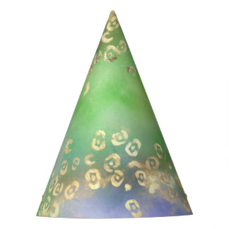 Chapeaux De Fêtes Série de design Leopard Paint 4   