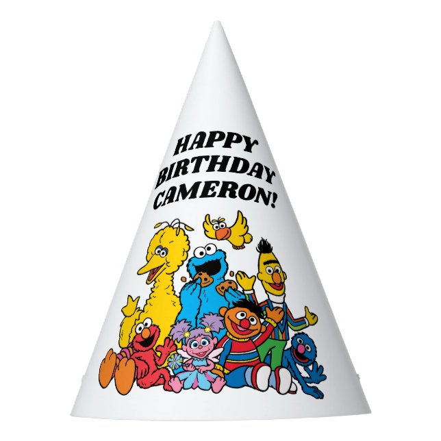 Chapeaux De Fêtes Sesame Street Pals Anniversaire (Devant)