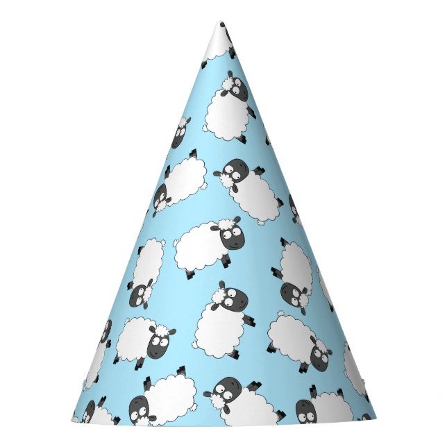 Chapeaux De Fêtes Sheep Anniversday Party Jote Cartoon Casquette (Devant)