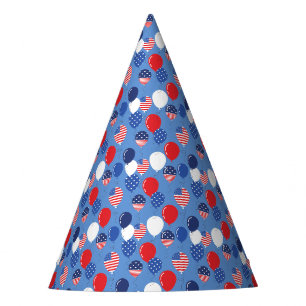 Chapeaux De Fêtes Simple Modern 4juillet Drapeau américain fête d'an