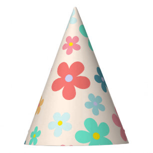 Chapeaux De Fêtes Simple moderne Fleurs marguerites colorées partie